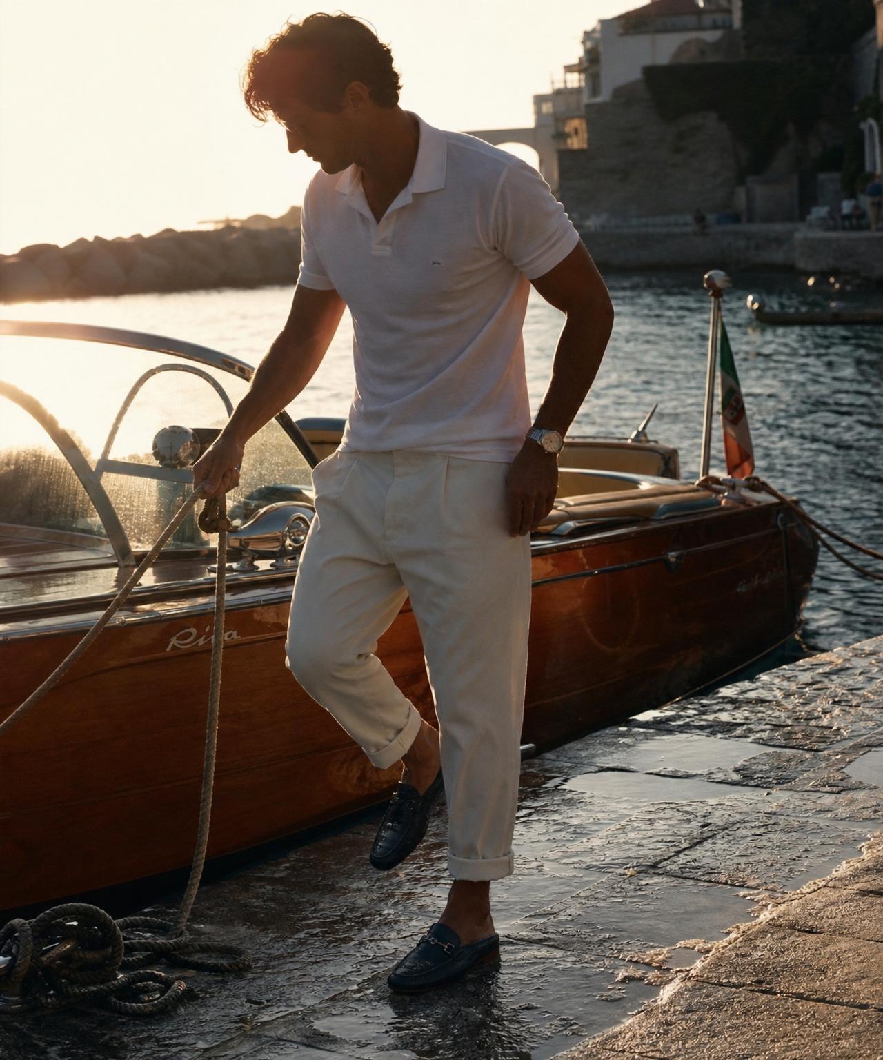 Look VI — Ritorno in barca